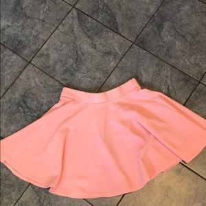 Light pink skater skirt